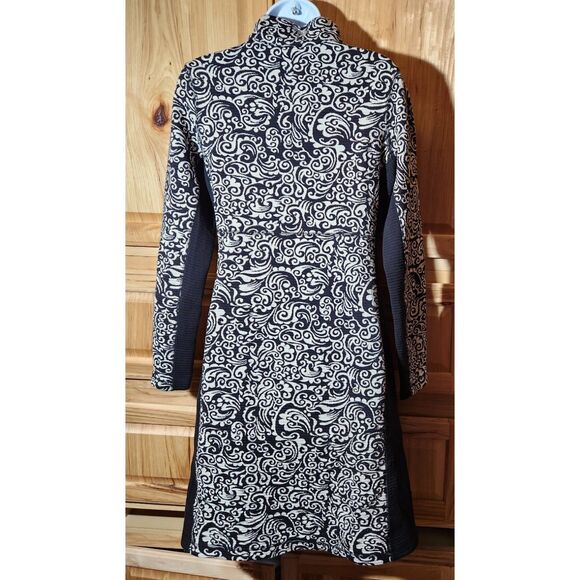 Sahalie Long Top / Sweater Dress – Women’s Medium | Black & Gray - Picture 2 of 7